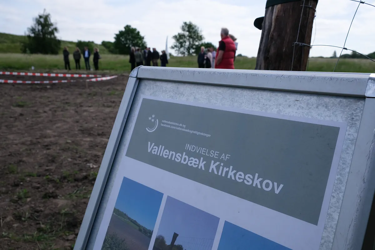 Indvielse af Vallensbæk Kirkeskov