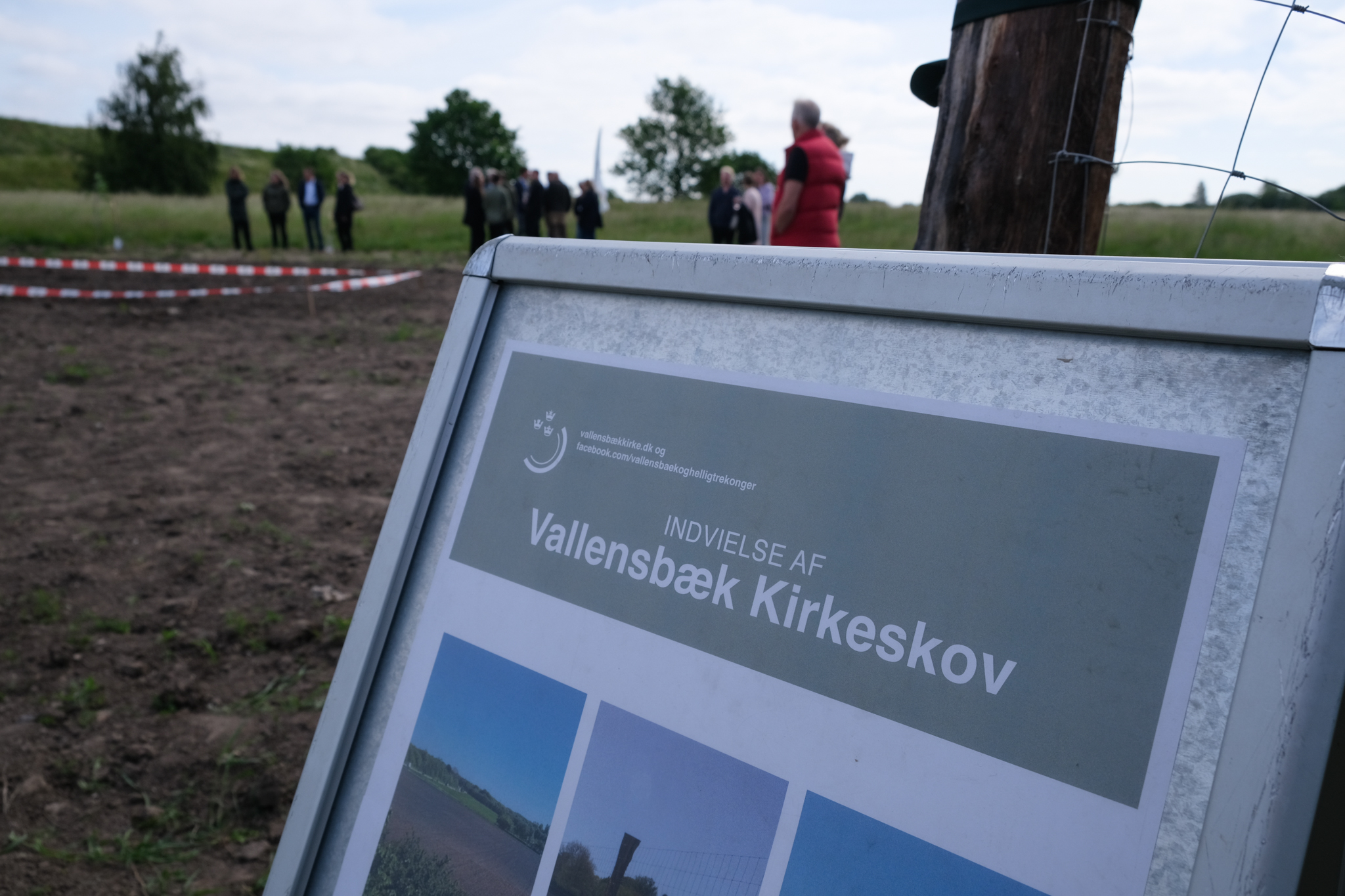 Indvielse af Vallensbæk Kirkeskov