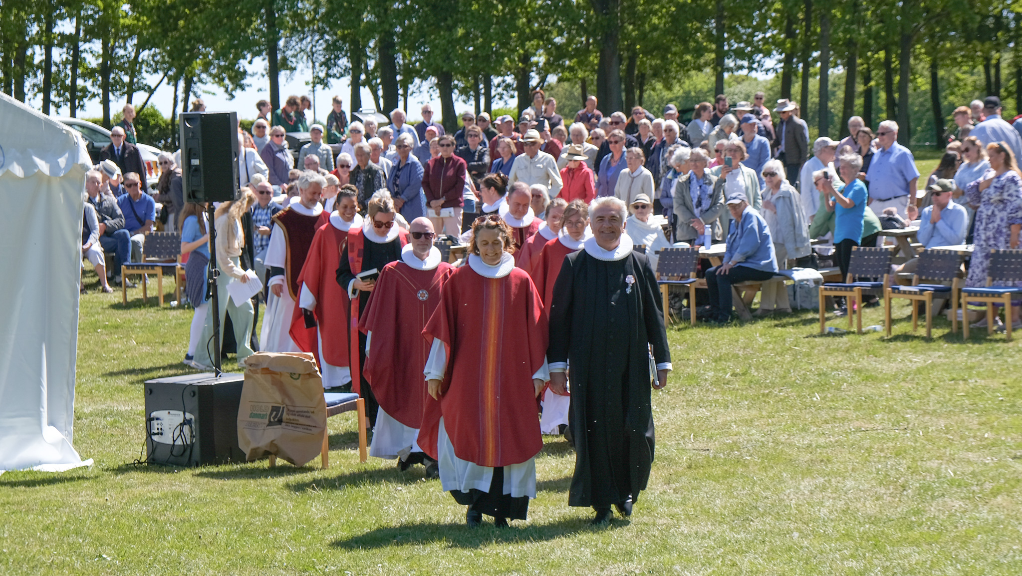 Præster ved pinsesuset